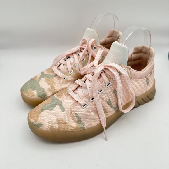 K Swiss x MTTM Sneakers‎ Shoes Womens 7.5 Pink Camo Running Trainer Streetwear - Picture 1 of 10